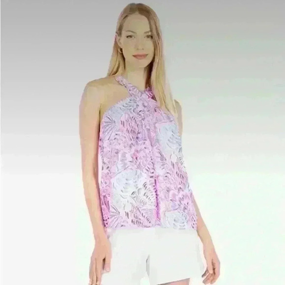 Lilly Pulitzer Tops - Lilly Pulitzer Medium Rori Halter Top Item#4A